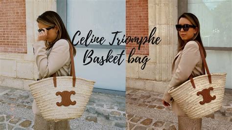 celine triomphe basket|Celine triomphe jewelry.